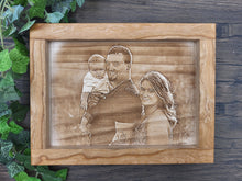 Load image into Gallery viewer, Photo Engraving on Wood