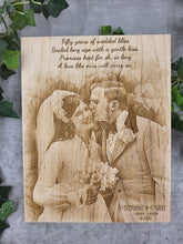 Load image into Gallery viewer, Photo Engraving on Wood
