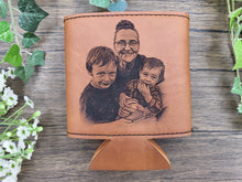 Load image into Gallery viewer, Photo Engraved Beverage Holder - Brown