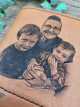 Load image into Gallery viewer, Photo Engraved Beverage Holder - Brown