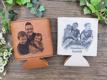 Load image into Gallery viewer, Photo Engraved Beverage Holder - Brown