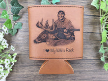 Load image into Gallery viewer, Photo Engraved Beverage Holder - Brown