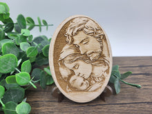 Load image into Gallery viewer, The Holy Family Circle Plaque
