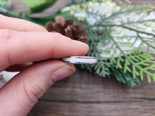 Load image into Gallery viewer, Antler Inlayed Titanium Ring - Thin Band