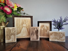 Load image into Gallery viewer, Photo Engraving on Wood