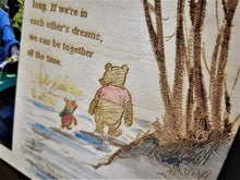 Load image into Gallery viewer, Winnie the Pooh Picture Frame - I Think We Dream

