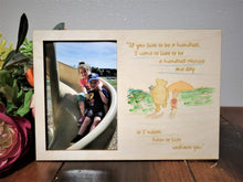 Load image into Gallery viewer, Winnie the Pooh Picture Frame - Live To Be 100
