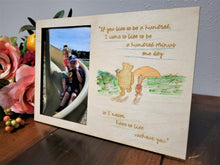 Load image into Gallery viewer, Winnie the Pooh Picture Frame - Live To Be 100
