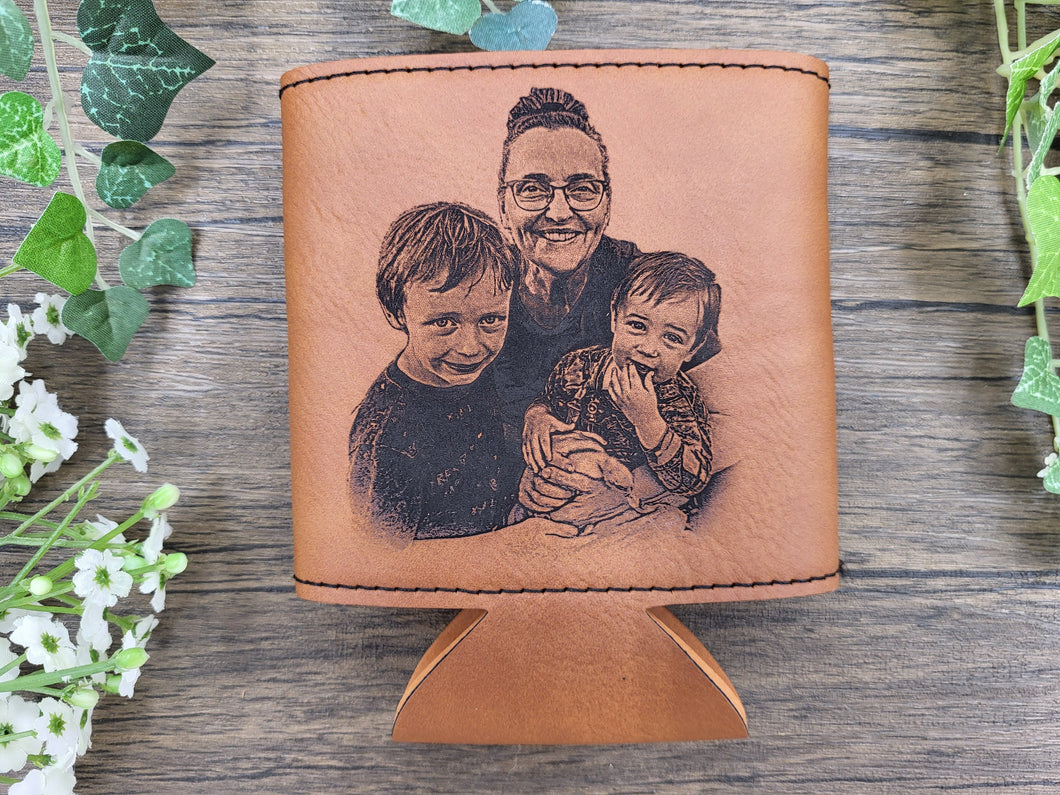 Photo Engraved Beverage Holder