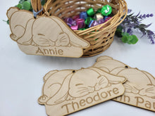Load image into Gallery viewer, Rabbit Easter Basket Tag
